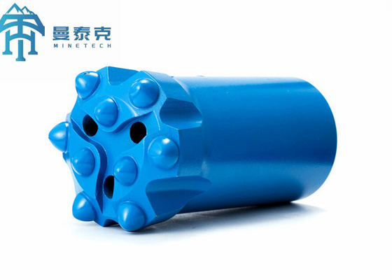ประเภทของกระสุนและรูปร่างโคนิคแบบ Threaded Drill Bit Button Head สําหรับการเจาะหินหิน