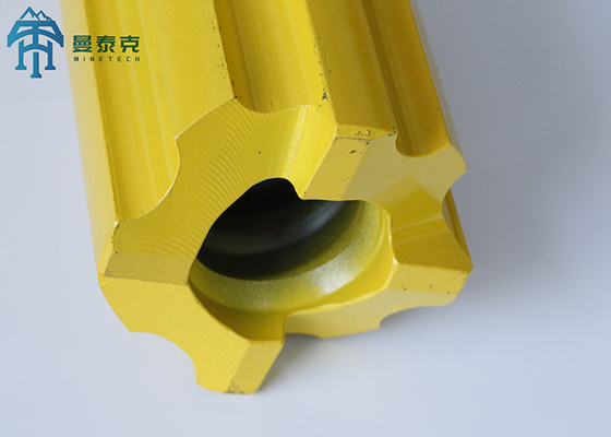 T45 89mm Retrac Tungsten Carbide Thread Button Bit สําหรับหินแข็ง
