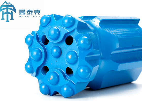 T45 76mm ถอนปุ่ม Bit การทําเหมืองแร่หรือแหลมหิน