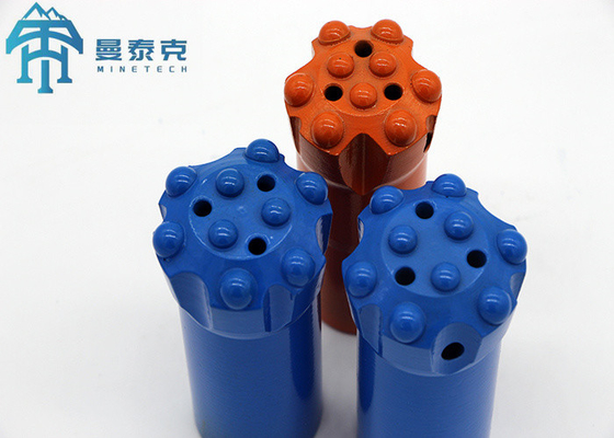 T38-64mm โลหะคาร์บอน โลหะหินการเจาะเส้นเจาะ Bit โลหะคาร์บอนสําหรับการเจาะที่ประสิทธิภาพ