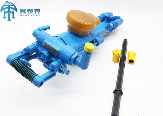เครื่องเจาะหินกระบอกขนาด 82 มิลลิเมตรใหม่ หัวแชง Dia 34-45mm 0.4-0.63MPa ความดันอากาศ