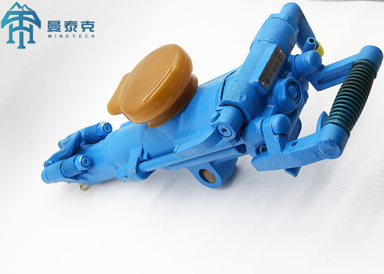 YT28 เครื่องเจาะหินมือถือ Airleg อุปกรณ์แนวขวางและทิศทางชัน