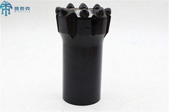 T45 ปุ่มเกลียว 76 มม. บิตปุ่มทรงกลมตัวปกติเจาะฮาร์ดร็อค