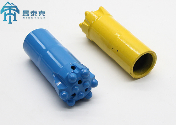 ดอกสว่านฮาร์ดร็อค R32 ขนาด 45 มม. สำหรับส่วนต่อขยาย Drifter Rod