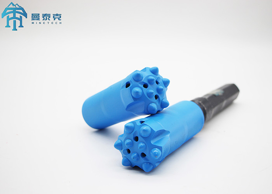 76mm T51 Top Hammer Thread Button Bit หินเครื่องมือเจาะ