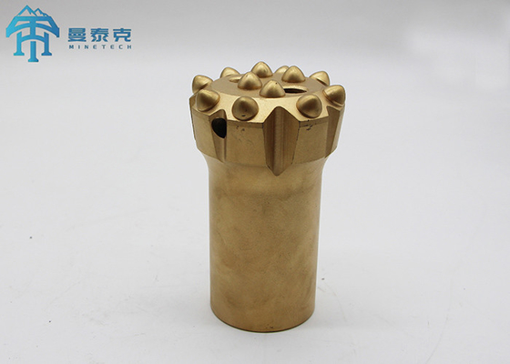 ปุ่ม 12 ปุ่ม 89 มม. T51 ปุ่มเจาะหิน Bits การขุดเหมือง