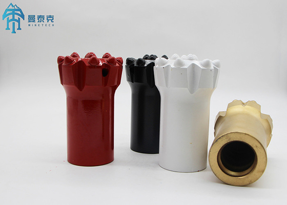 ดอกสว่านเจาะหินคาร์ไบด์ T45 64mm ปุ่มเกลียว