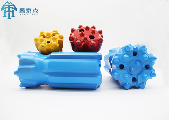 T51 102mm Retract Ballistic Button Bits Rock Drilling เครื่องมือขุดใต้ดิน