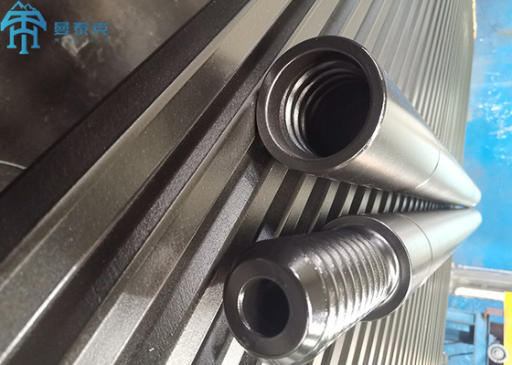 ส่วนขยายความยาว 3660 มม. T45 เกลียวก้านดอกสว่าน M/M Dth ดอกสว่านท่อความทนทานสูง