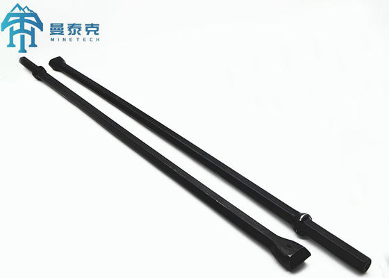 Integral Hex H22 Rock Drill Rod ความยาว 1200 มม. + เส้นผ่านศูนย์กลาง 38 มม. สำหรับการเจาะหินด้วยลม