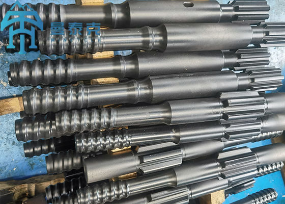 T38 T45 T51 GT60 525MM เครื่องมือเจาะหินที่ได้รับการรักษาด้วยความร้อน อายุการใช้งานยาว