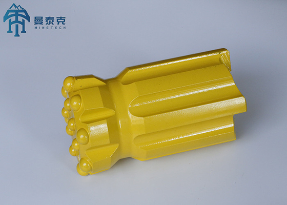 T45 89mm Retrac Tungsten Carbide Thread Button Bit สําหรับหินแข็ง