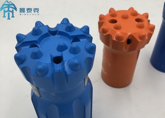 89MM T45 กระดุมเส้น บีทเจาะหินแข็ง เครื่องมือการเหมืองแร่