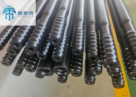 ก้านเจาะหินแบบเกลียว T38-H35-R32 ยาว 2700 มม. สำหรับการเจาะอุโมงค์