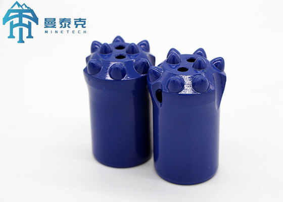 Mth 11 องศากระดุมกระดุม Bit สั้นกระโปรง Tungsten Carbide หินเครื่องมือเจาะ