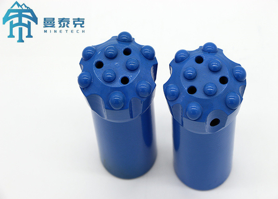 T38-64mm โลหะคาร์บอน โลหะหินการเจาะเส้นเจาะ Bit โลหะคาร์บอนสําหรับการเจาะที่ประสิทธิภาพ