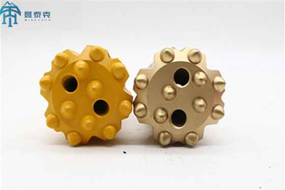 เครื่องมือเจาะใต้ดินกลม Tungsten Carbide ถอนปุ่ม Bit