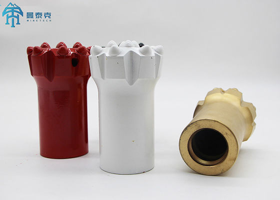 การทําเหมืองแร่ การก่อสร้าง เครื่องมือเจาะหิน เครื่องมือเจาะกระดุมเส้น กว้าง 76 มม